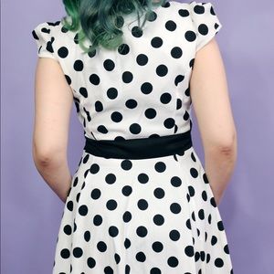 hearts and roses Dresses - Retro Reproduction Polka Dot Dress hearts and roses Dresses - Retro Reproduction Polka Dot Dress